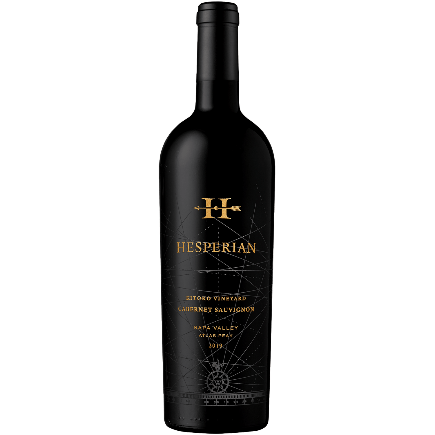 Hesperian 2019 Kitoko Vineyard Atlas Peak Cabernet Sauvignon 750ml Wine Bottle