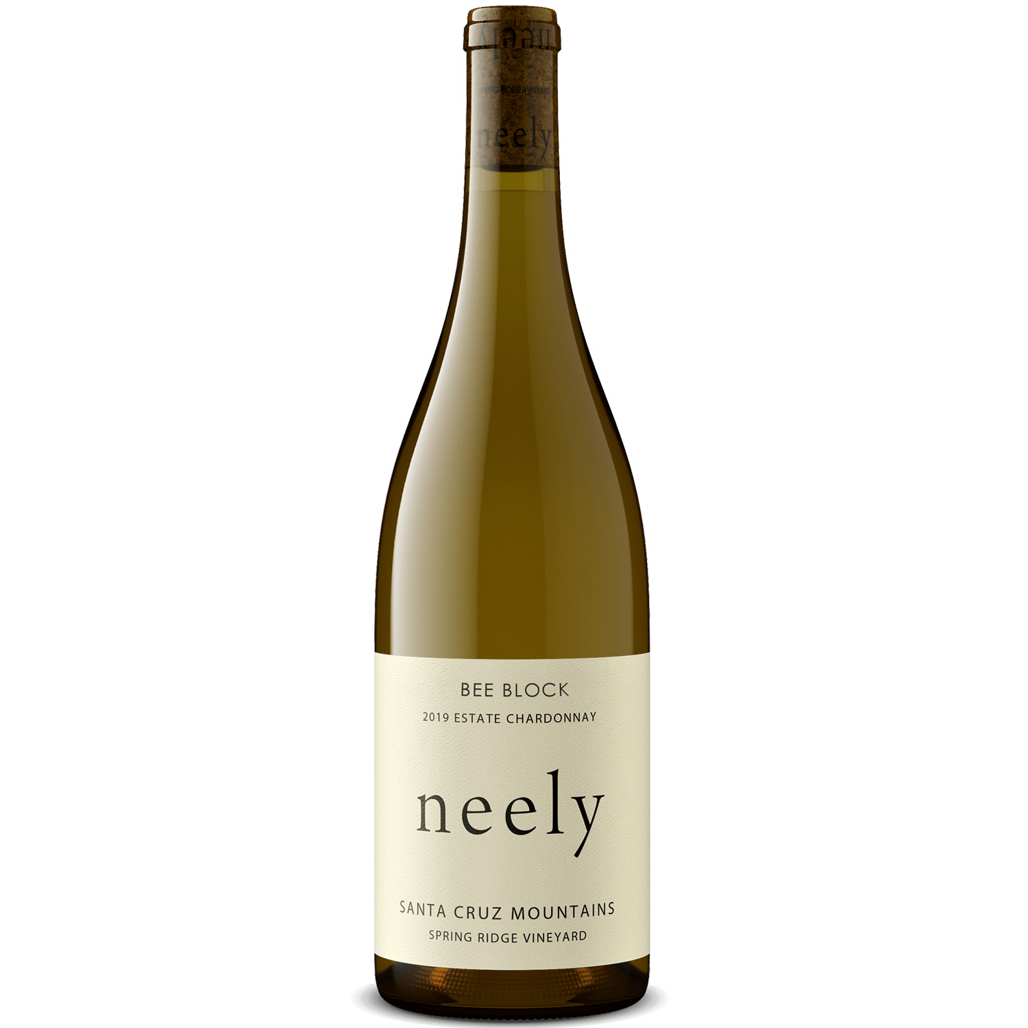 Neely 2021 Bee Block Estate Spring Ridge Vineyard Chardonnay 750ml Wine Bottle