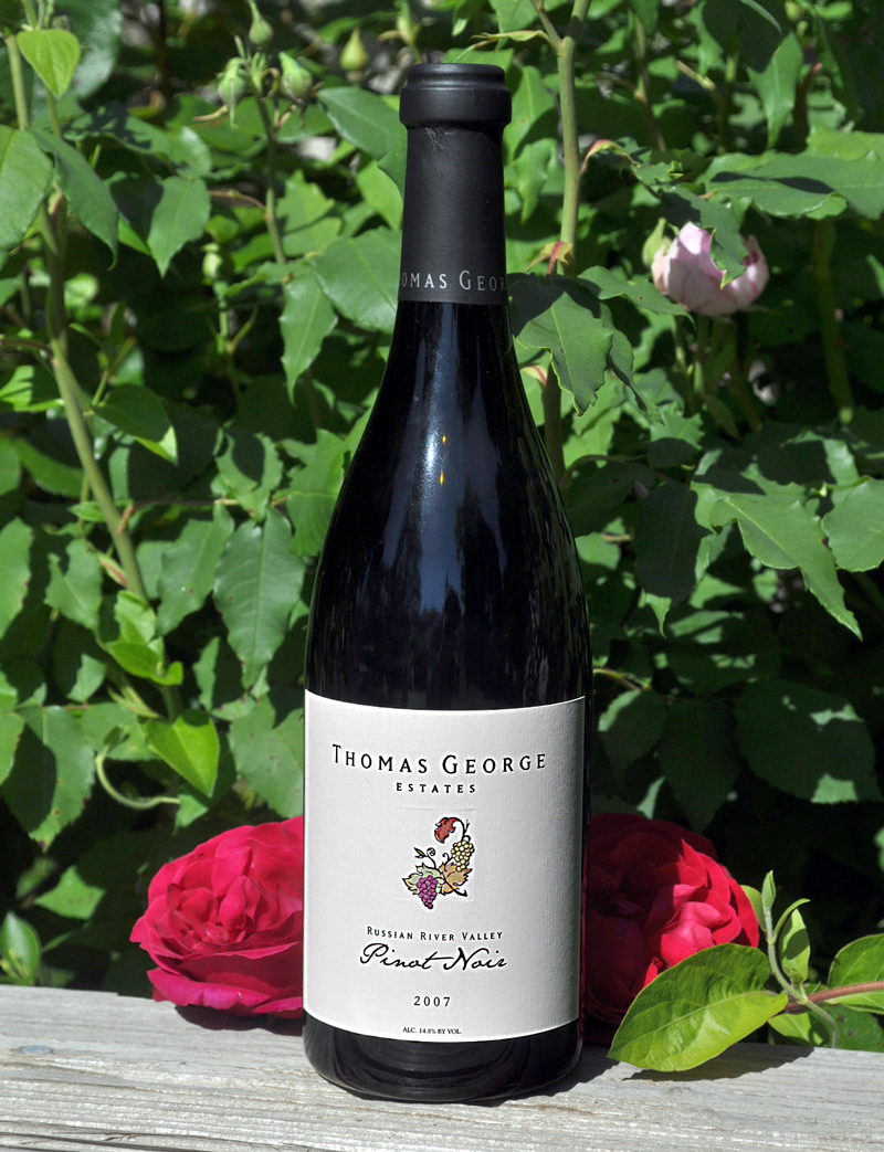 Thomas George Estates 2007 Russian River Valley Pinot Noir 750ml Wine Bottle