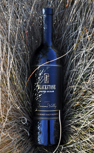 Blackstone Winery 2007 Limited Release Cabernet Sauvignon 750ml Wine Bottle