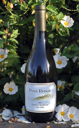 Pine Ridge 2007 Dijon Clones Chardonnay 750ml Wine Bottle
