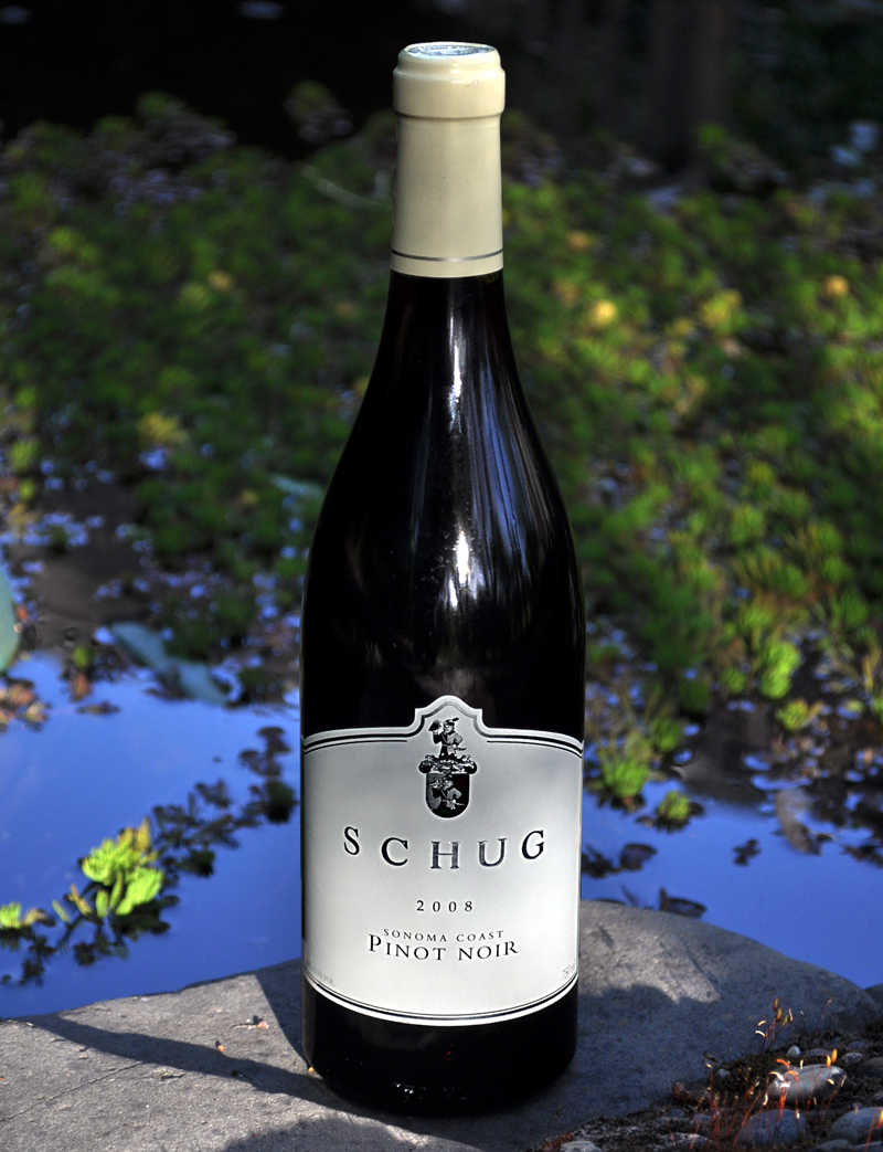 Schug Carneros Estate 2008 Sonoma Coast Pinot Noir 750ml Wine Bottle