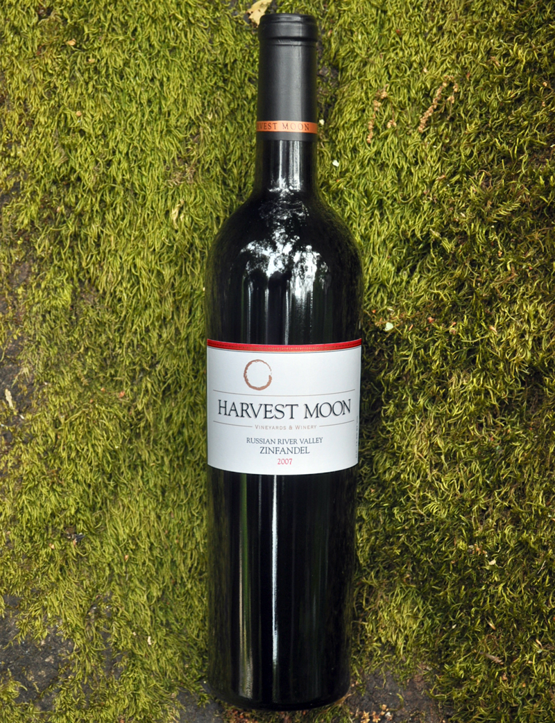 Harvest Moon Estate & Winery 2007 Russian River Valley Zinfandel 750ml Wine Bottle