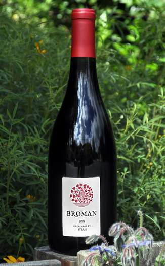 Broman Cellars 2002 Napa Valley Syrah 750ml Wine Bottle