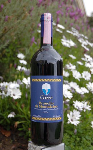 Podere Il Cocco 2004 Brunello di Montalcino D.O.C.G. 750ml Wine Bottle