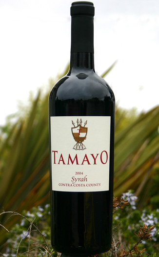 Tamayo Family Vineyards 2004 Estate Grown Syrah 750ml Wine Bottle