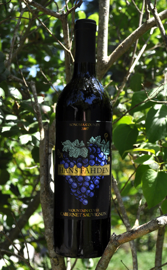 Hans Fahden 2007 Cabernet Sauvignon Mountain Cuvee 750ml Wine Bottle