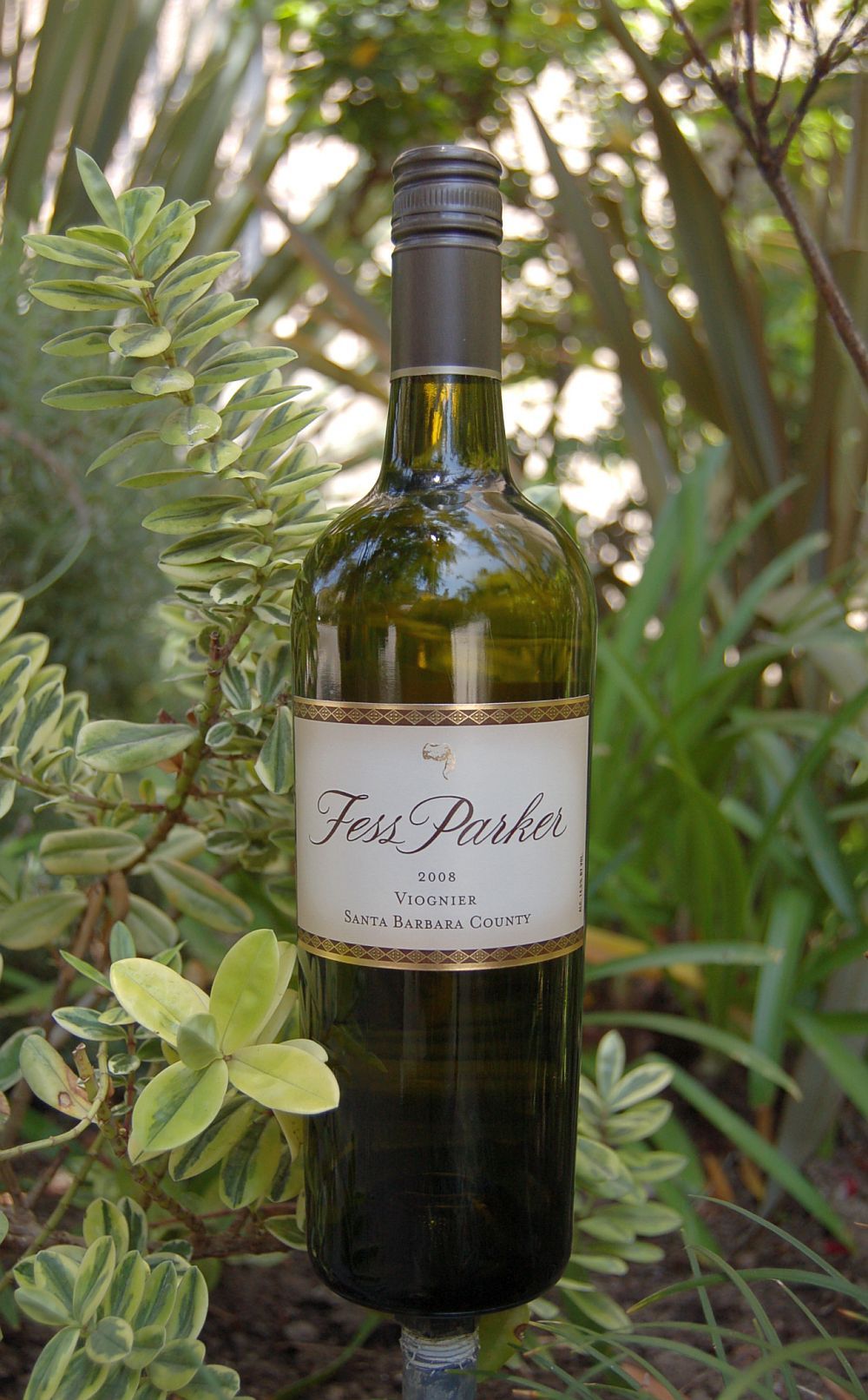 Fess Parker Winery 2008 Santa Barbara County Viognier 750ml Wine Bottle