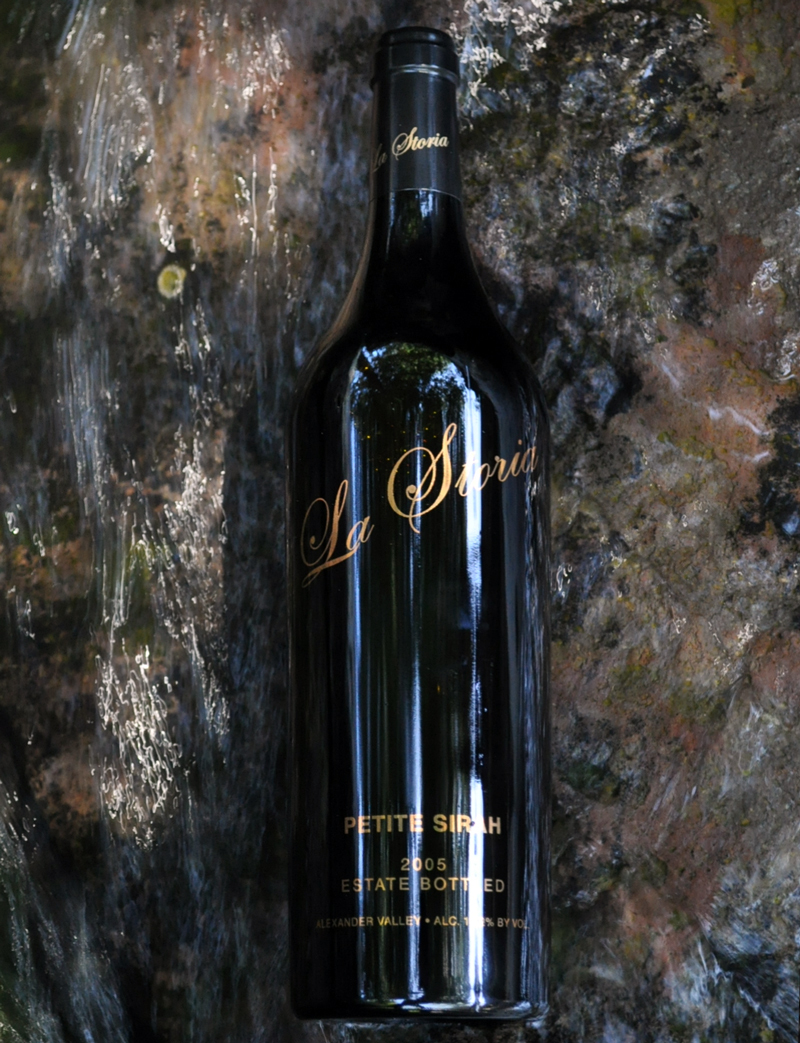 Trentadue Winery 2005 La Storia Petite Sirah 750ml Wine Bottle