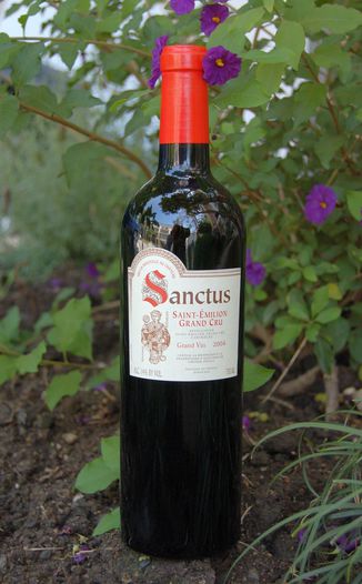 Château La Bienfaisance 2004 'Sanctus' Saint-Emilion Grand Cru 750ml Wine Bottle