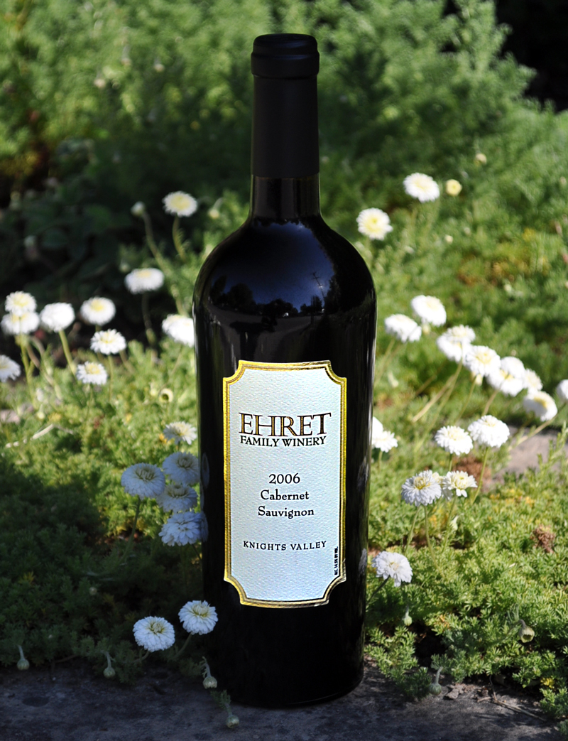 Ehret Family Winery 2006 Cabernet Sauvignon 750ml Wine Bottle