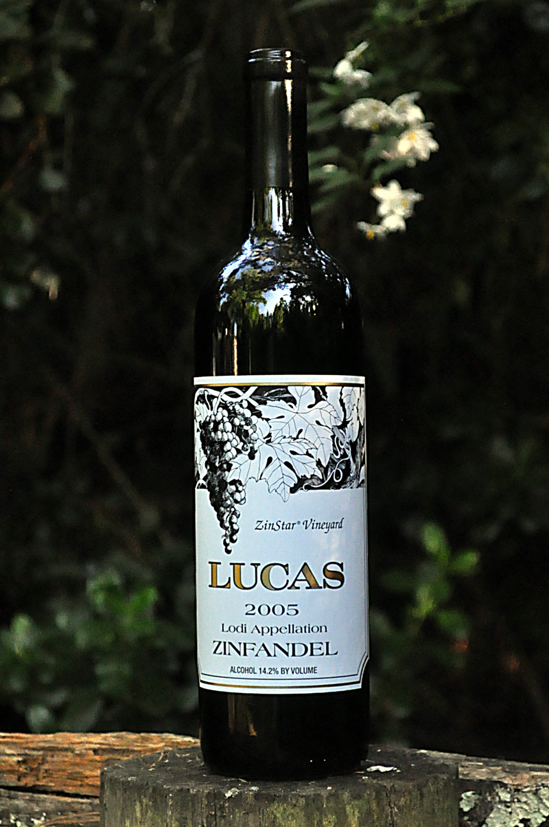 The Lucas Winery 2005 ZinStar Zinfandel 750ml Wine Bottle
