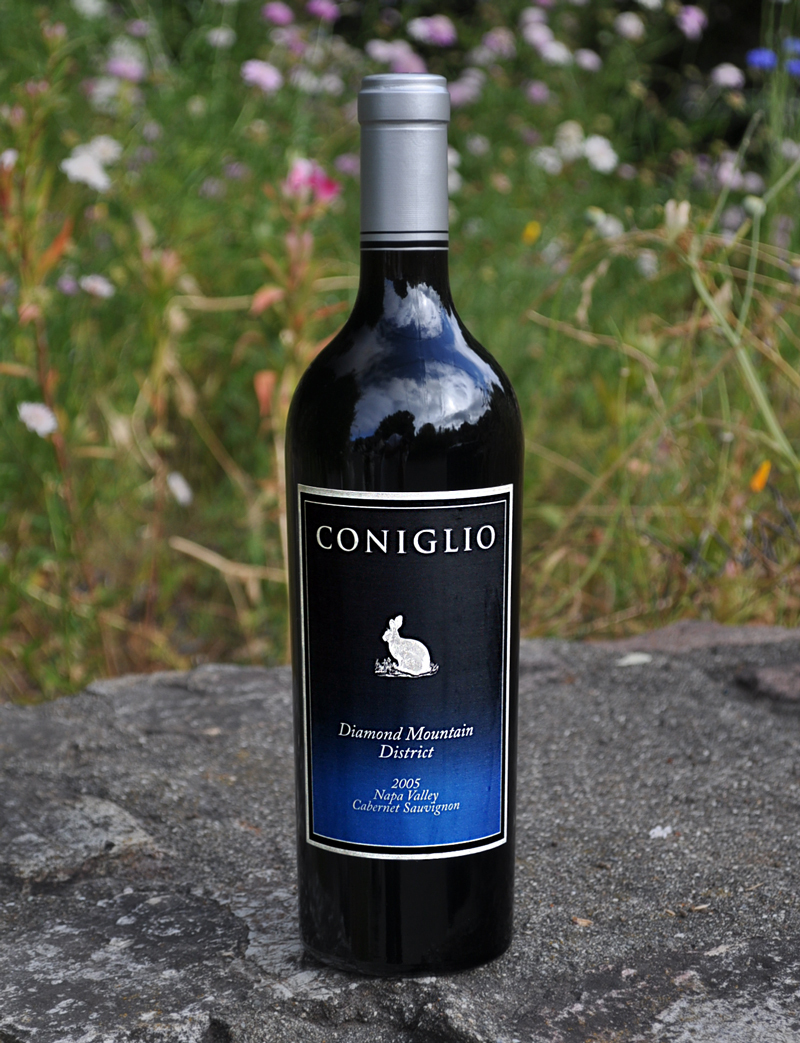 Coniglio 2005 Diamond Mountain Cabernet Sauvignon 750ml Wine Bottle