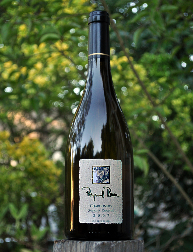 Raymond Burr Vineyards 2007 Dry Creek Valley Chardonnay 750ml Wine Bottle