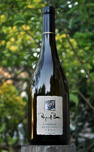 Raymond Burr Vineyards 2007 Dry Creek Valley Chardonnay 750ml Wine Bottle