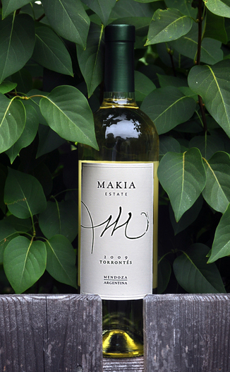 Makia Estate 2009 Torrontés 750ml Wine Bottle