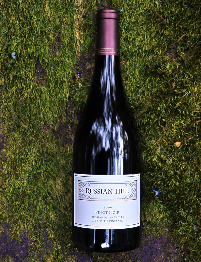 Russian Hill Estate Winery 2006 Meredith Vineyard Pinot Noir 750ml Wine Bottle