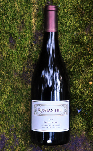Russian Hill Estate Winery 2006 Meredith Vineyard Pinot Noir 750ml Wine Bottle