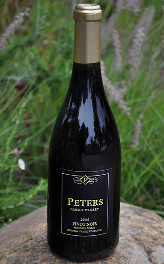 Peters Family Winery 2006 'Sonoma Stage Vineyard' Pinot Noir 750ml Wine Bottle