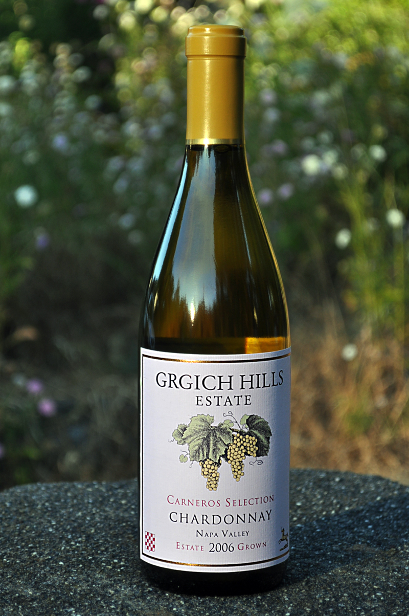 Grgich Hills Estate 2006 Carneros Selection Chardonnay 750ml Wine Bottle