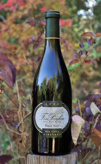 Fess Parker Winery 2006 Rio Vista Vineyard Pinot Noir 750ml Wine Bottle