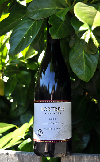 Fortress Vineyards 2008 Petite Sirah 750ml Wine Bottle