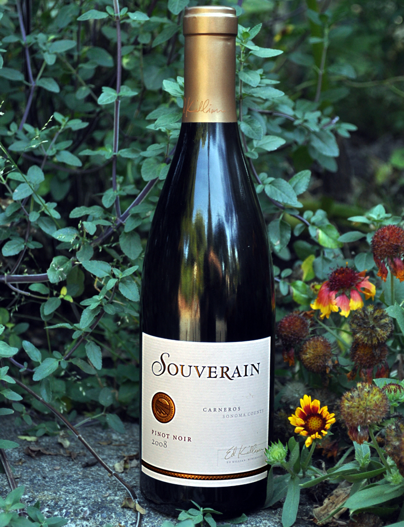 Souverain 2008 Carneros Pinot Noir 750ml Wine Bottle