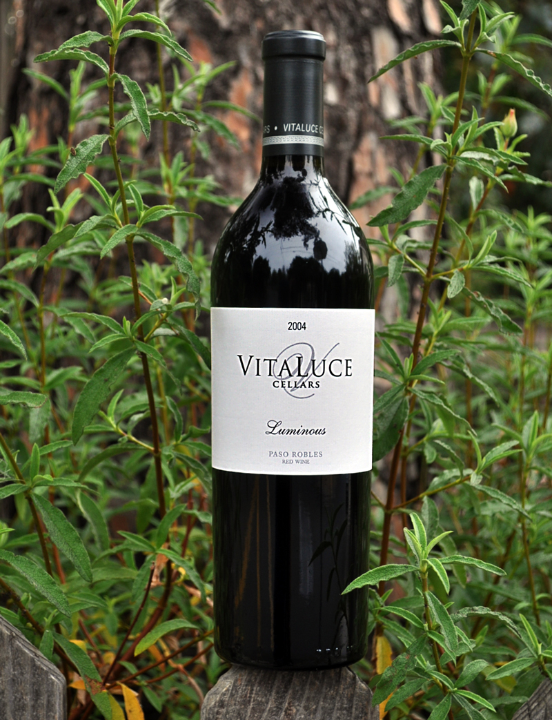 VitaLuce Cellars 2004 Luminous 750ml Wine Bottle