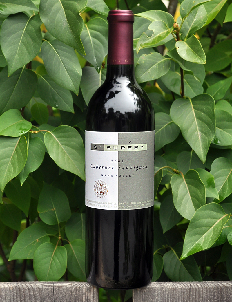 St. Supery 2002 Napa Valley Cabernet Sauvignon 750ml Wine Bottle