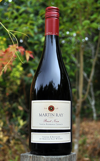 Martin Ray 2008 Santa Barbara County Pinot Noir 750ml Wine Bottle