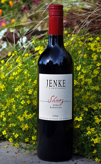 Jenke-Vineyards 2006 Barossa Shiraz 750ml Wine Bottle