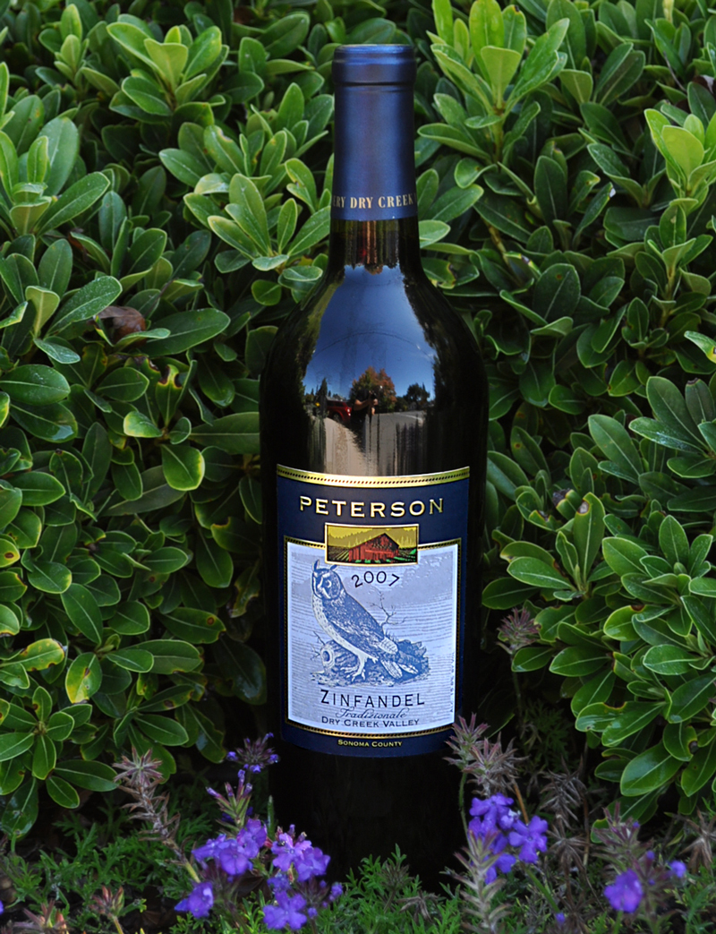 Peterson 2007 Dry Creek Valley Zinfandel Tradizionale 750ml Wine Bottle
