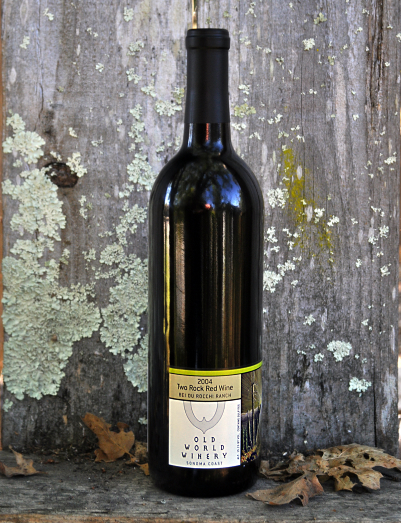 Old World Winery 2004 Two Rock Block Cabernet Sauvignon 750ml Wine Bottle