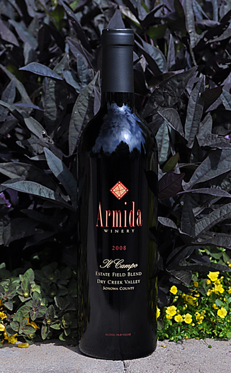 Armida Winery 2008 Il Campo - Estate Field Blend Zinfandel 750ml Wine Bottle