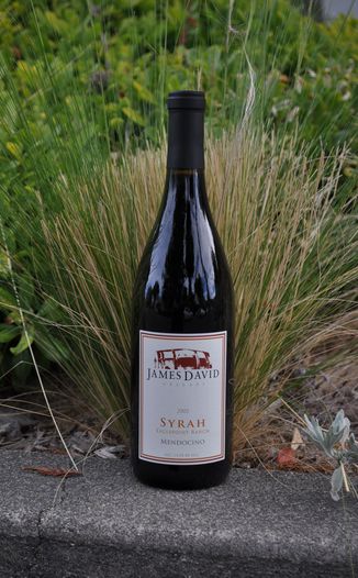 James David Cellars 2005 Eagle Point Ranch Syrah 750ml Wine Bottle