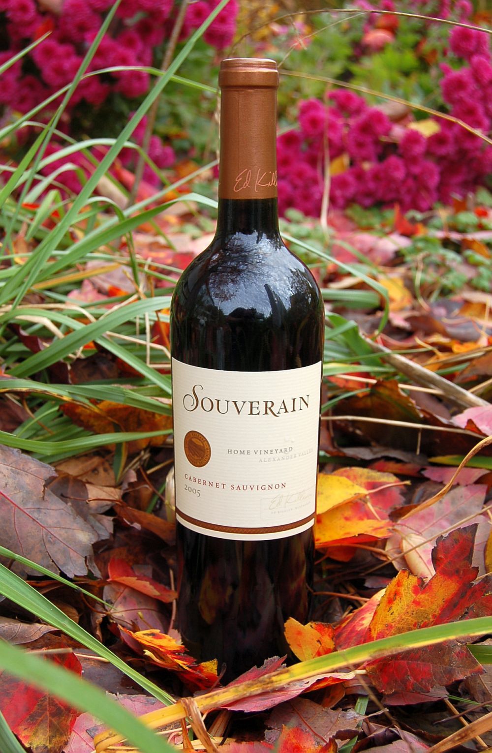 Souverain 2005 Home Vineyard Cabernet Sauvignon 750ml Wine Bottle