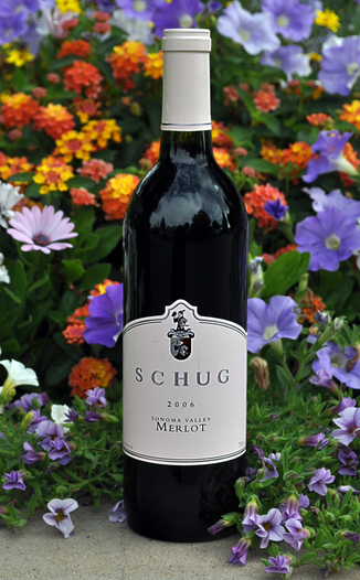 Schug Carneros Estate 2006 Sonoma Valley Merlot 750ml Wine Bottle