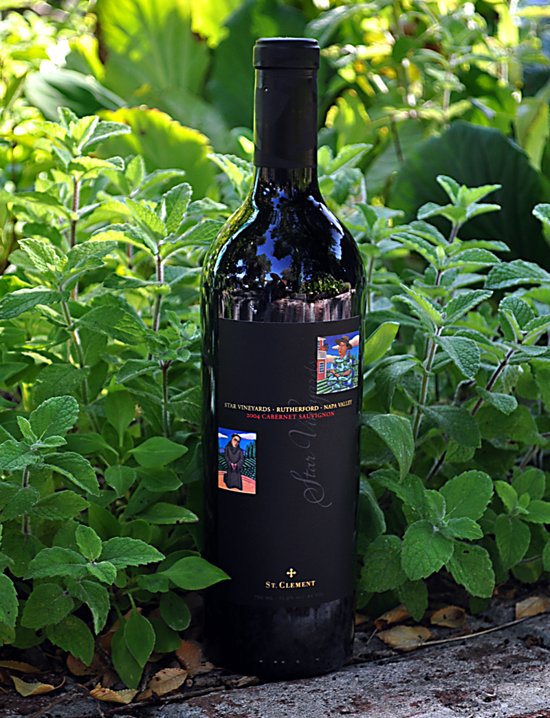 St. Clement Vineyards 2004 Star Vineyards Cabernet Sauvignon 750ml Wine Bottle