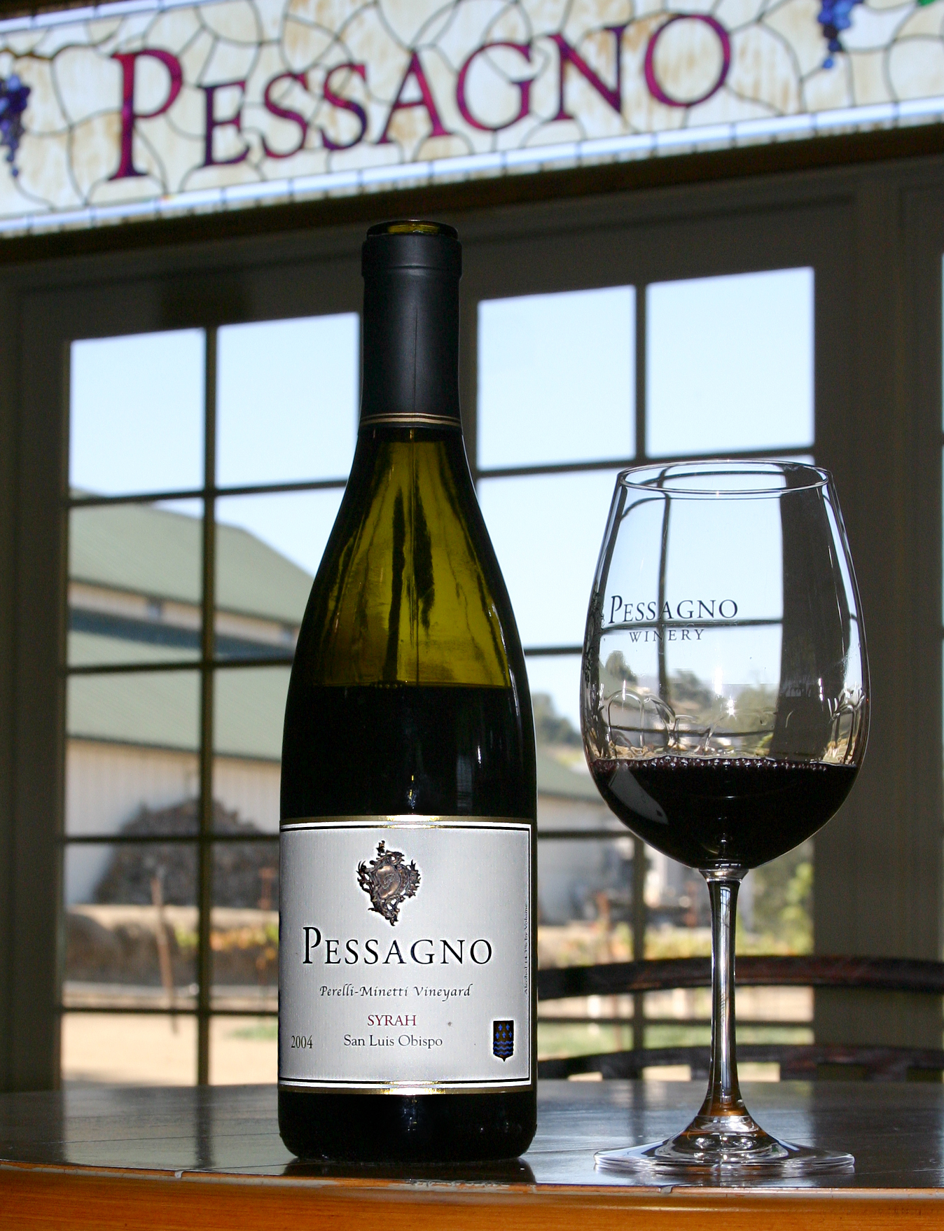 Pessagno Winery 2004 Syrah 750ml Wine Bottle