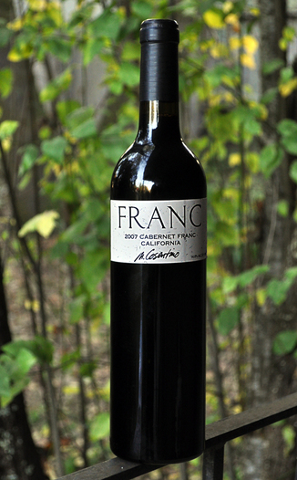 Cosentino Winery 2007 The Franc 750ml Wine Bottle