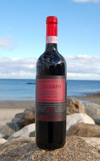 Casa Alle Vacche 2007 'Cinabro' Chianti Colli Senesi Riserva DOCG 750ml Wine Bottle
