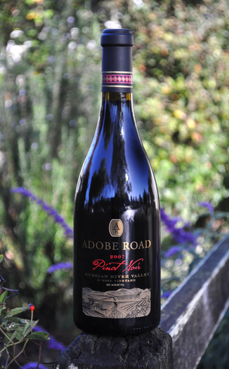 Adobe Road 2007 Russian River Valley Pinot Noir 750ml Wine Bottle