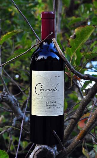 Chronicle 2006 One Hundred Year Old Vines Zinfandel 750ml Wine Bottle