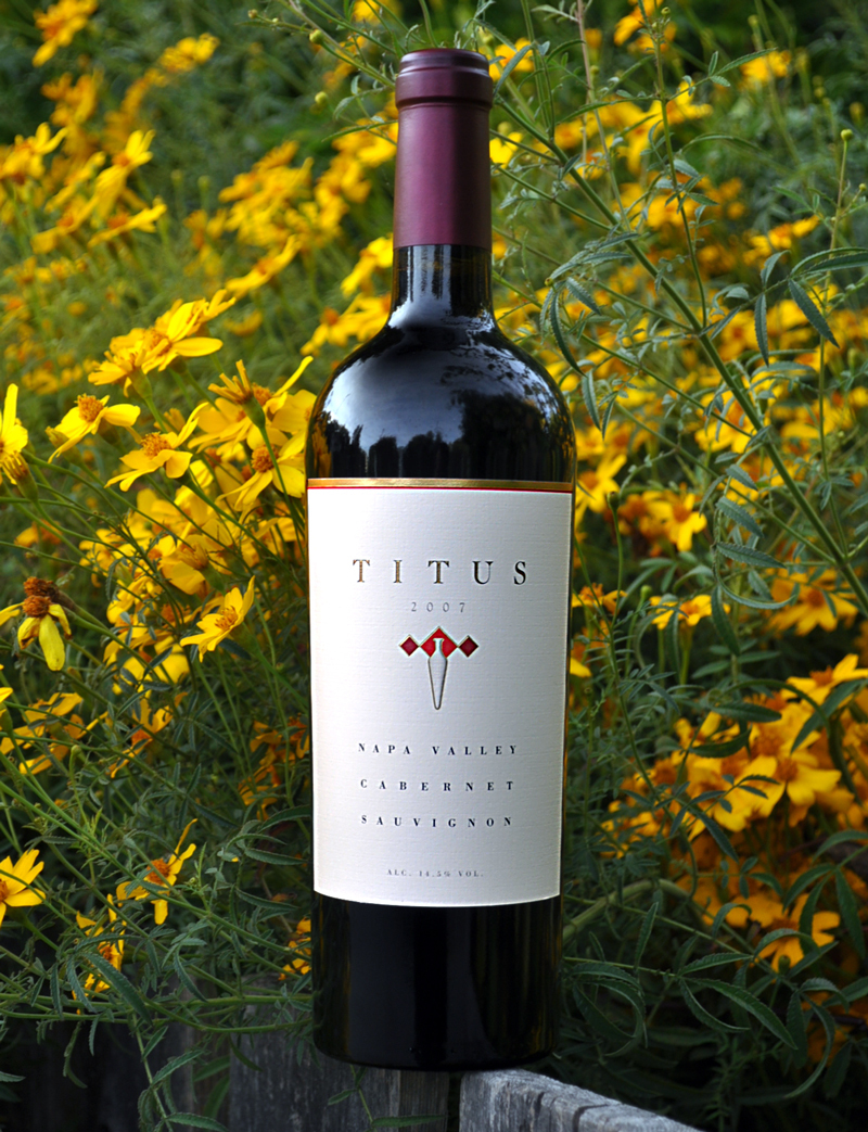 Titus Vineyards 2007 Napa Valley Cabernet Sauvignon 750ml Wine Bottle