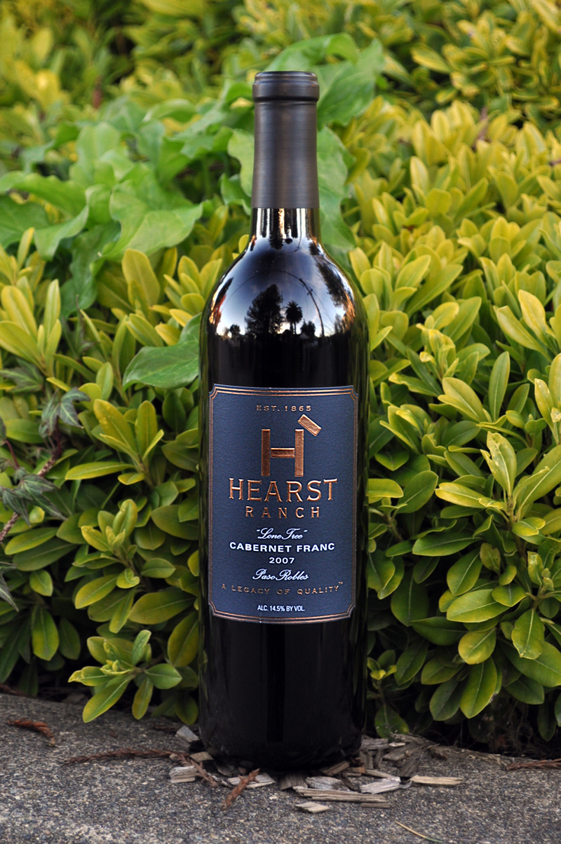 Hearst Ranch Winery 2007 'Lone Tree' Cabernet Franc 750ml Wine Bottle