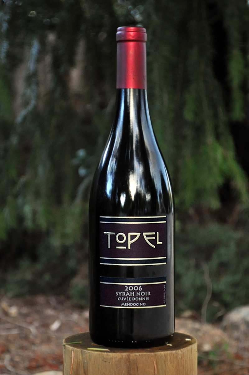 Topel Winery 2006 Syrah Noir, Cuveé Donnis 750ml Wine Bottle