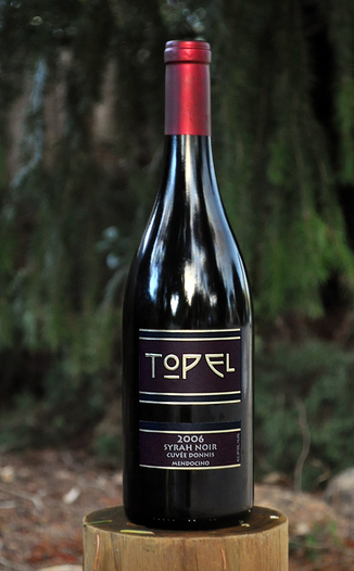 Topel Winery 2006 Syrah Noir, Cuveé Donnis 750ml Wine Bottle