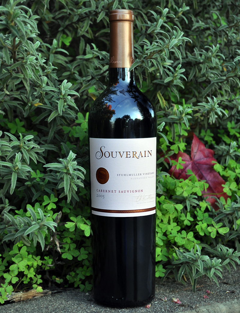 Souverain 2005 Stuhlmuller Vineyard Cabernet Sauvignon 750ml Wine Bottle
