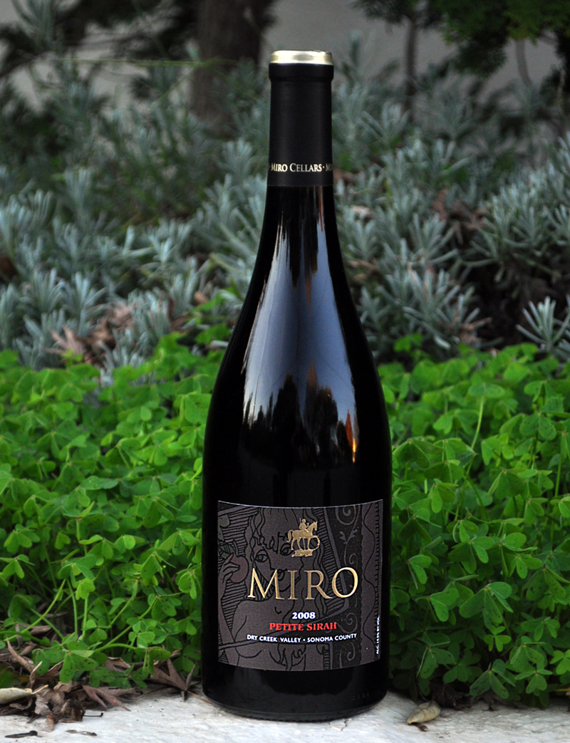 Miro Cellars 2008 Dry Creek Valley Petite Sirah 750ml Wine Bottle