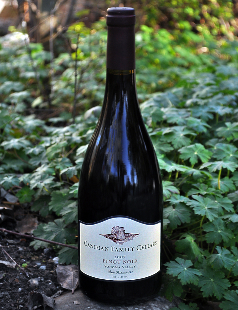 Canihan 2007 Sonoma Valley Pinot Noir 750ml Wine Bottle